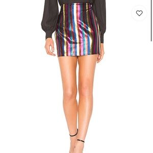 Lovers + Friends Pia Mini Skirt NWT